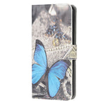 Stand Flip Pattern Printing Design Soft PU Leather Magnetic Closure Wallet Case for iPhone 13 mini 5.4 inch