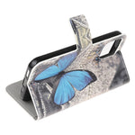 Stand Flip Pattern Printing Design Soft PU Leather Magnetic Closure Wallet Case for iPhone 13 mini 5.4 inch