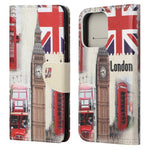 Pattern Printing Cross Texture Leather Case Wallet Stand Shell for iPhone 13 6.1 inch