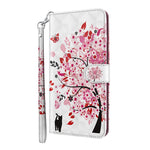 Cool 3D Pattern Printing PU Leather Magnetic Clasp Shockproof Stand Flip Cover with Strap for iPhone 13 mini 5.4 inch