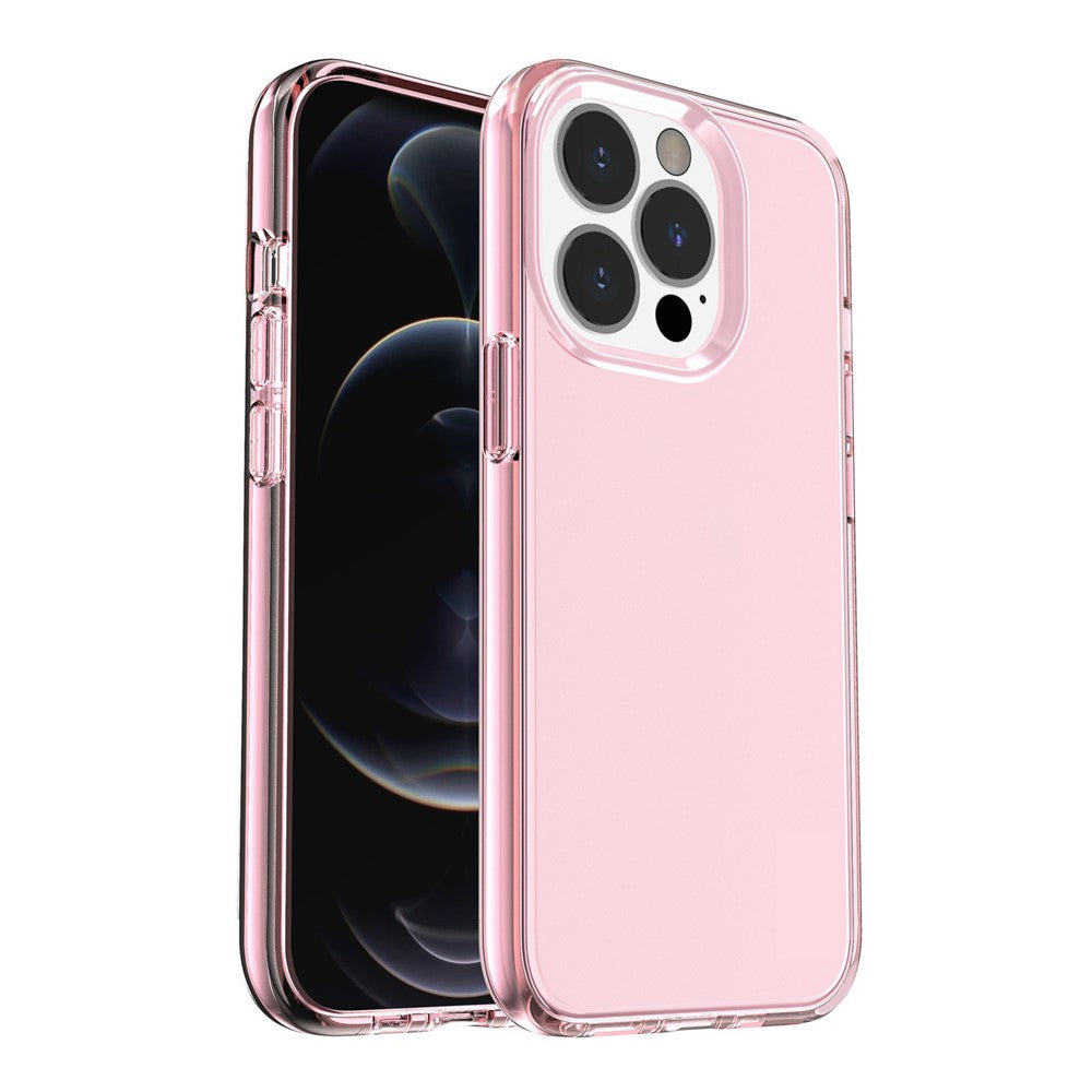 Ridsesikkert transparent PC+TPU telefoncover til iPhone 13 Pro 6,1 tommer