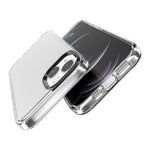 Transparent ridsefast PC+TPU cover til iPhone 13 6.1 tommer