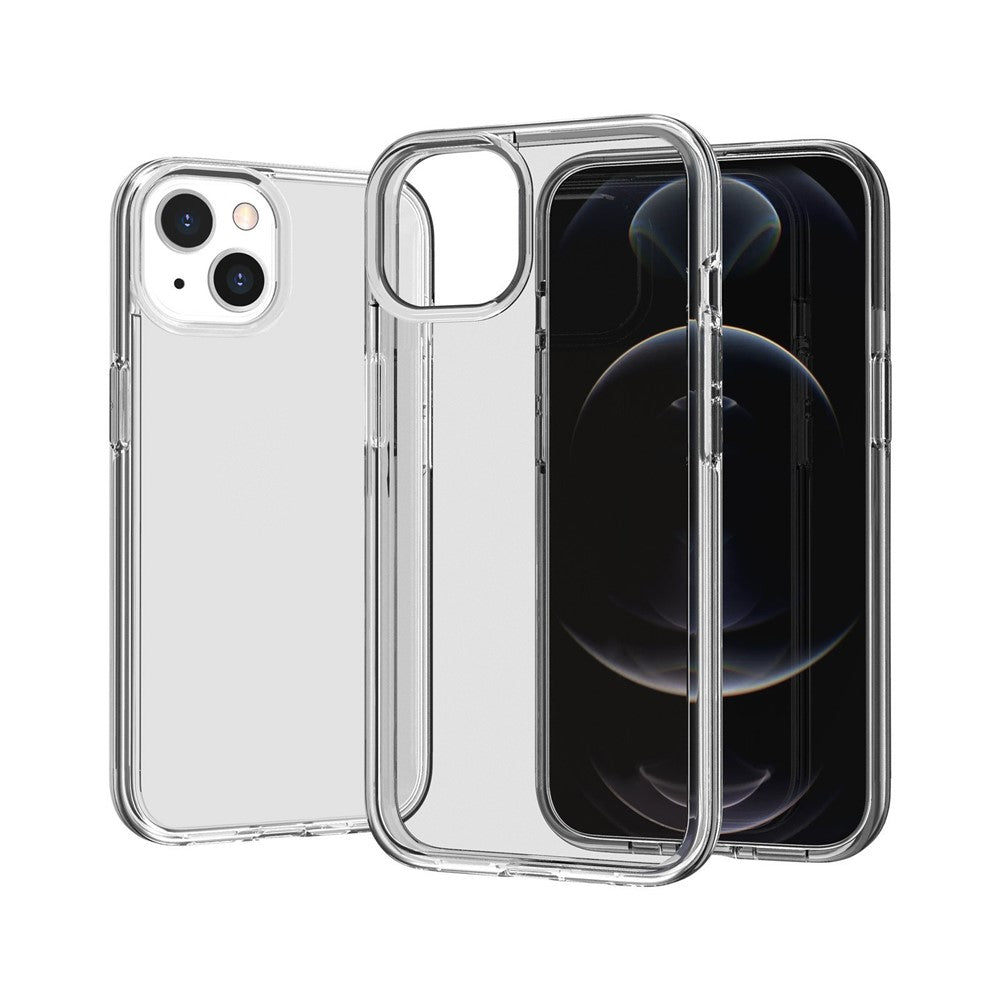 Transparent ridsefast PC+TPU cover til iPhone 13 6.1 tommer