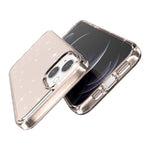 For iPhone 13 mini 5.4 inch Glittery Powder Design Back Cover Soft TPU + Hard PC Drop Protection Phone Case