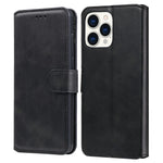 Anti-drop Stand Design Leather Wallet Cell Phone Cover Shell for iPhone 13 Pro Max 6.7 inch