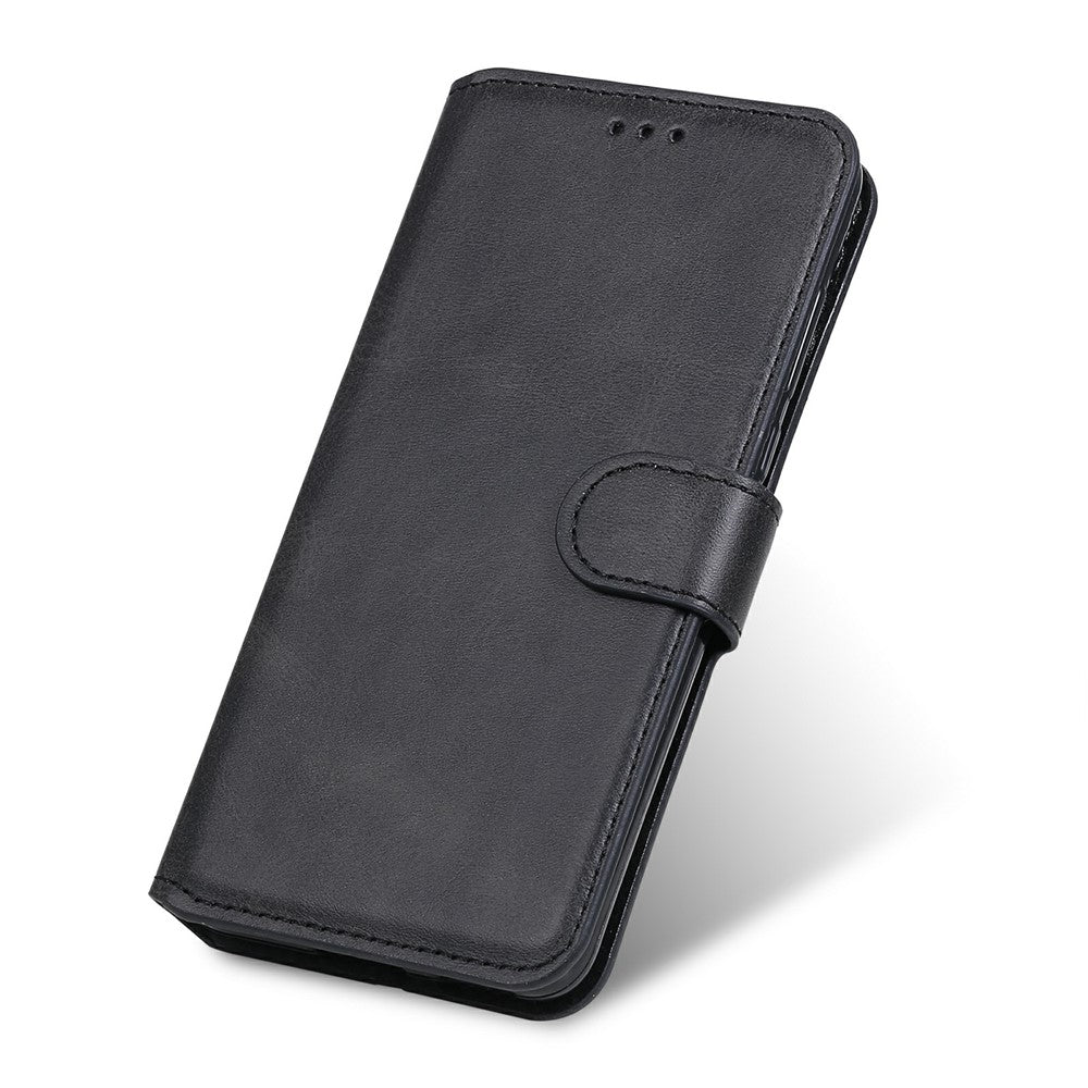 Anti-drop Stand Design Leather Wallet Cell Phone Cover Shell for iPhone 13 Pro Max 6.7 inch