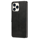 Anti-drop Stand Design Leather Wallet Cell Phone Cover Shell for iPhone 13 Pro Max 6.7 inch