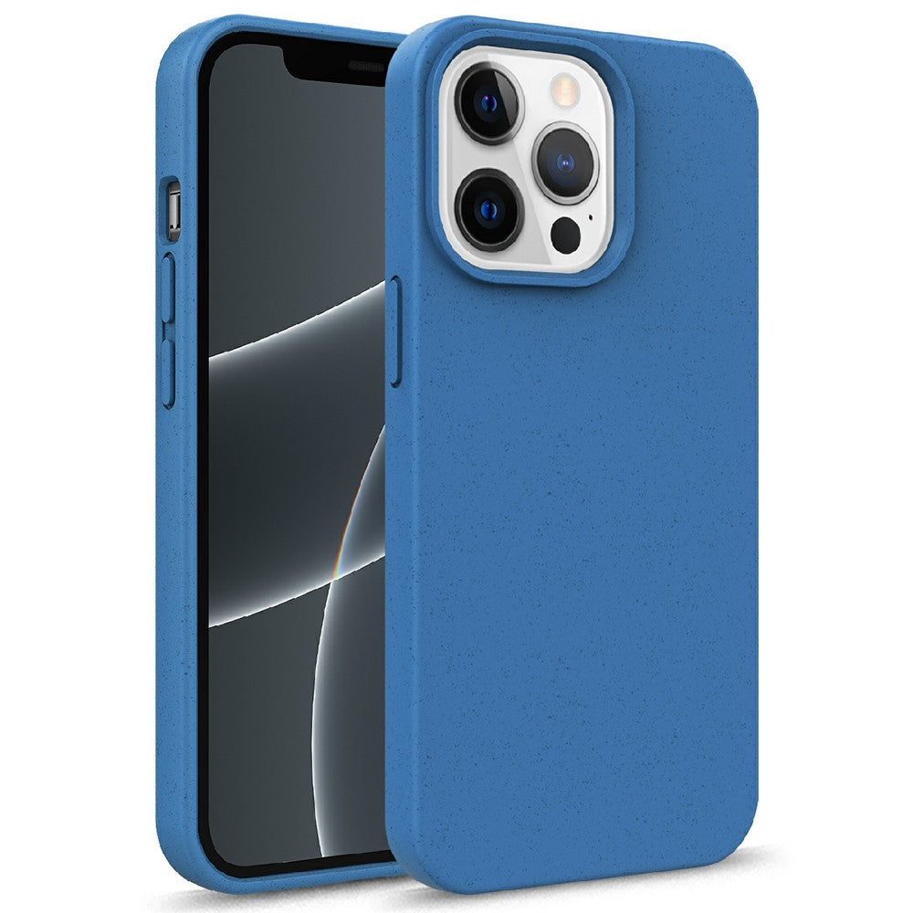 For iPhone 13 Pro Max 6.7 inch Starry Sky Series Starry Sky Series Shockproof Matte Case  Wheat Straw Anti-scratch TPU Protective Phone Cover