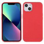 Starry Sky Series for iPhone 13 mini 5.4 inch Phone Case Drop-proof Wheat Straw Style TPU Protective Phone Back Shell