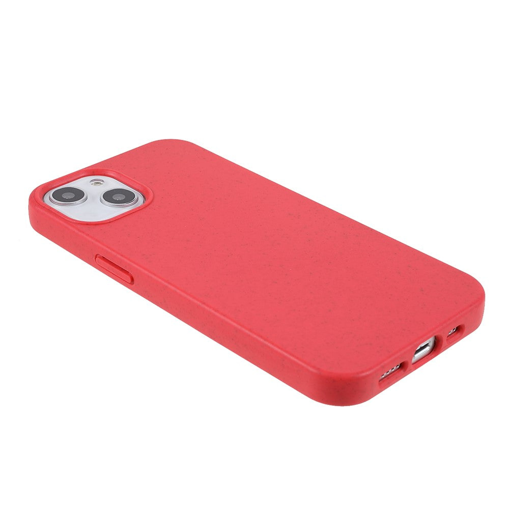 Starry Sky Series for iPhone 13 mini 5.4 inch Phone Case Drop-proof Wheat Straw Style TPU Protective Phone Back Shell