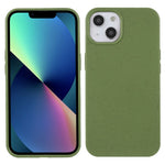 Starry Sky Series for iPhone 13 mini 5.4 inch Phone Case Drop-proof Wheat Straw Style TPU Protective Phone Back Shell