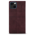 Fantasy Ridsefast Læder Telefon Pung Cover Skal med Auto-Absorbering til iPhone 13 6.1 tommer