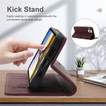 Fantasy Ridsefast Læder Telefon Pung Cover Skal med Auto-Absorbering til iPhone 13 6.1 tommer