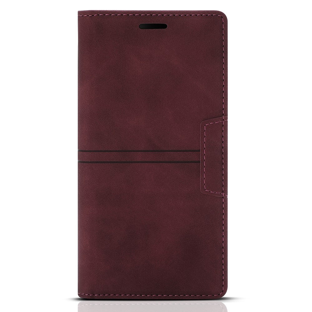 Fantasy Ridsefast Læder Telefon Pung Cover Skal med Auto-Absorbering til iPhone 13 6.1 tommer