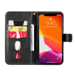Fuld beskyttende lynlåslomme læderpung cover til iPhone 13 6.1 tommer