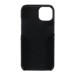 All-round Protected Leather Coated PC Back Phone Cover with Double Card Slots for iPhone 13 mini 5.4 inch