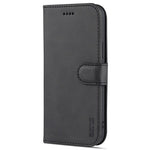 AZNS Velbeskyttet Wallet Stand Design Lædertelefoncover til iPhone 13 mini 5.4 tommer