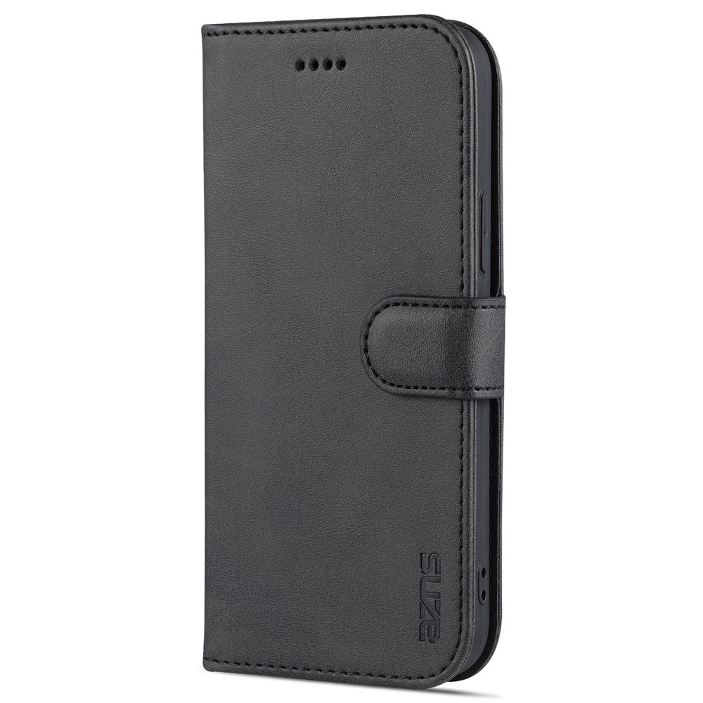 AZNS Velbeskyttet Wallet Stand Design Lædertelefoncover til iPhone 13 mini 5.4 tommer