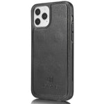 DG.MING For iPhone 13 Pro 6.1 inch Drop-resistant Anti-scratch Split Leather Wallet Detachable 2-in-1 Phone Shell