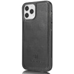 DG.MING For iPhone 13 Pro Max 6.7 inch Comfortable Hand Feeling Anti-scratch Split Leather Wallet Design Detachable 2-in-1 Phone Cover