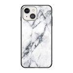 Marble Design Tempered Glass Anti-Scratch Shockproof Cover for iPhone 13 mini 5.4 inch