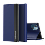 Strong Magnet Leather with PC Inner Folio Flip Plated Stand Case for iPhone 13 mini 5.4 inch