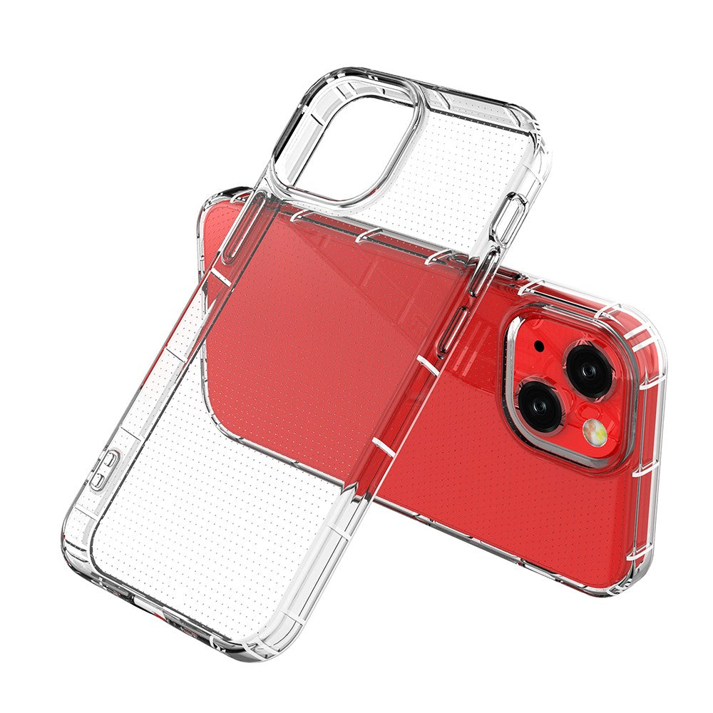 Clear Soft TPU Cell Phone Case Drop-proof Cover Protector Shell for iPhone 13 mini 5.4 inch
