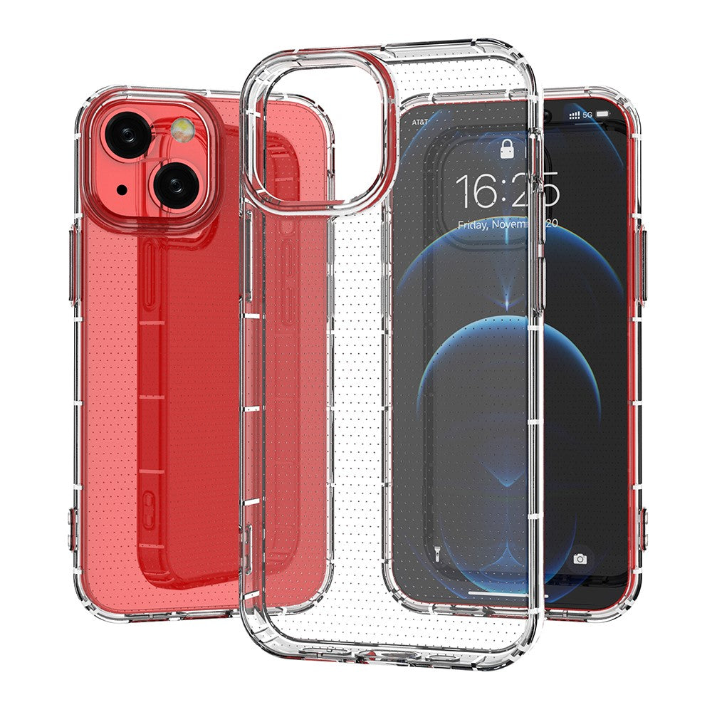 Clear Soft TPU Cell Phone Case Drop-proof Cover Protector Shell for iPhone 13 mini 5.4 inch