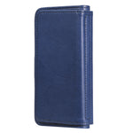 For iPhone 13 Leather Case with 10 Card Holder Phone Cover Stand