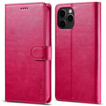 LC.IMEEKE Shockproof PU Leather Phone Shell with Stand Wallet Design for iPhone 13 Pro Max 6.7 inch