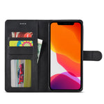 LC.IMEEKE Anti-drop Full Protection PU Leather Wallet Stand Phone Case Cover for iPhone 13 mini 5.4 inch
