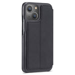 LC.IMEEKE Retro Style Card Holder Stand Design Leather Phone Case Cover for iPhone 13 6.1 inch
