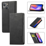LC.IMEEKE LC Strong Magnetic Series PU Leather Wallet Phone Shell for iPhone 13 mini 5.4 inch