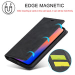 LC.IMEEKE LC Strong Magnetic Series PU Leather Wallet Phone Shell for iPhone 13 mini 5.4 inch