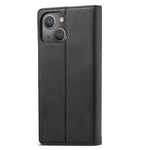 LC.IMEEKE LC Strong Magnetic Series PU Leather Wallet Phone Shell for iPhone 13 mini 5.4 inch