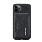 DG.MING M2-serien Aftagelig Pung 2-i-1 Trådløs Opladning All-Inclusive Hybrid Cover til iPhone 11 Pro Max 6,5 tommer