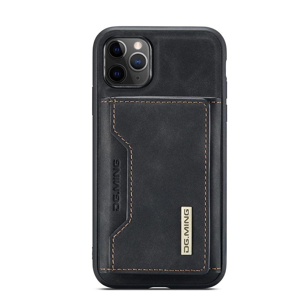 DG.MING M2-serien Aftagelig Pung 2-i-1 Trådløs Opladning All-Inclusive Hybrid Cover til iPhone 11 Pro Max 6,5 tommer
