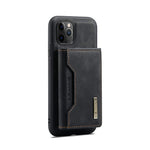 DG.MING M2-serien Aftagelig Pung 2-i-1 Trådløs Opladning All-Inclusive Hybrid Cover til iPhone 11 Pro Max 6,5 tommer
