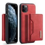 DG.MING M2-serien Aftagelig Pung 2-i-1 Trådløs Opladning All-Inclusive Hybrid Cover til iPhone 11 Pro Max 6,5 tommer