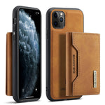DG.MING M2-serien Aftagelig Pung 2-i-1 Trådløs Opladning All-Inclusive Hybrid Cover til iPhone 11 Pro Max 6,5 tommer