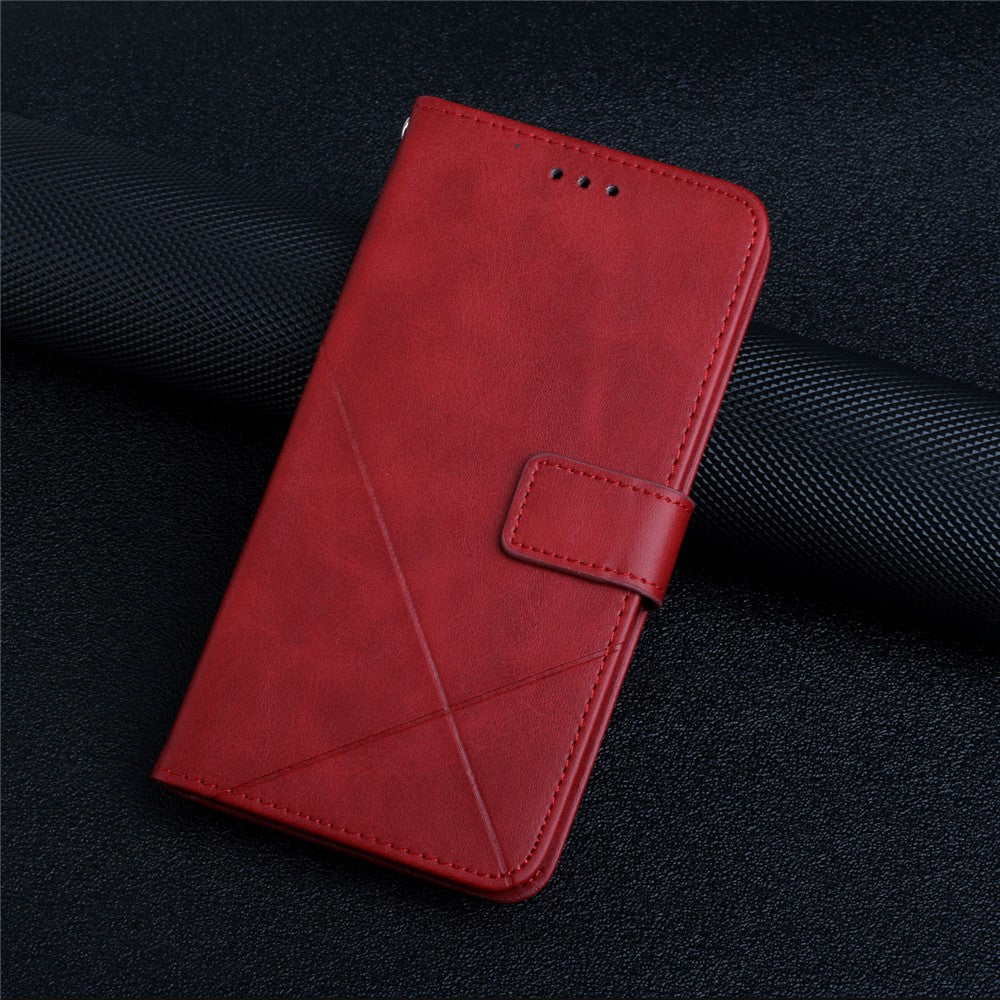 All-round Protection Solid Color Wallet PU Leather Phone Cover with Stand and Magnetic Clasp for Apple iPhone 13 6.1 inch