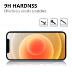 Clear TPU Case + Tempered Glass Screen Protector for iPhone 13 Pro 6.1 inch