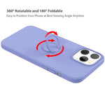 Justerbar Stöd Design Miljövänligt Flytande Silikon Enkel Rengöring Telefon Skyddsfodral Skal med Praktisk Rem för iPhone 13 Pro 6.1 tum