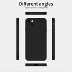 PINWUYO Precise Cut-Out Soft Skin Silicone Shockproof Phone Cover for iPhone 13 6.1 inch
