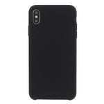 Solid Silicone Shockproof Phone Case with Soft Anti-Scratch Microfiber Lining for iPhone XS Max 6.5 inch