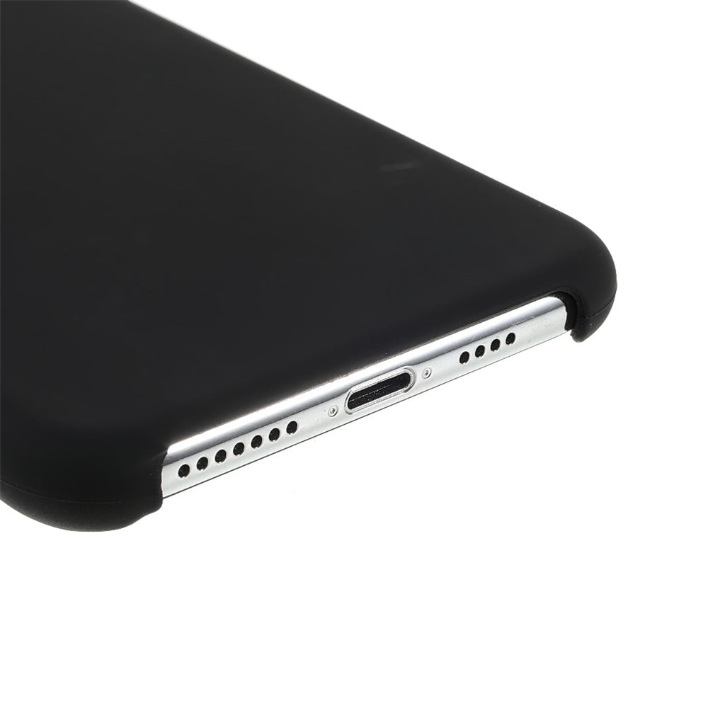 Solid Silicone Shockproof Phone Case with Soft Anti-Scratch Microfiber Lining for iPhone XS Max 6.5 inch