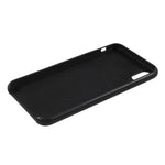 Solid Silicone Shockproof Phone Case with Soft Anti-Scratch Microfiber Lining for iPhone XS Max 6.5 inch