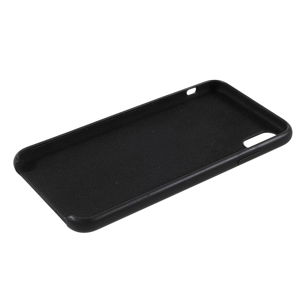 Solid Silicone Shockproof Phone Case with Soft Anti-Scratch Microfiber Lining for iPhone XS Max 6.5 inch