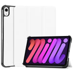 Trefoldigt stander etui i PU-læder, smart beskyttelsescover til iPad mini (2024) / mini (2021)