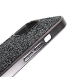Glitter Bling TPU Electroplating Edge + Hard PC Back Stylish Light Shockproof Phone Cover for iPhone 13 mini 5.4 inch